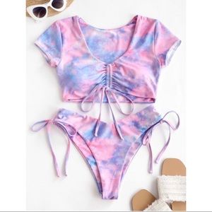 Tie dye bikini